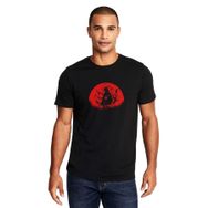 Qivi Uchiha Itachi Baskılı Siyah Erkek Örme T-shirt