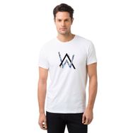 Qivi Walker Force Baskılı Beyaz Erkek Örme T-shirt