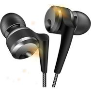 QKZ Kd7 Siyah Dört Hareketli Spor Müzik Mikrofonlu Kulak İçi Kulaklık
