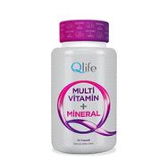 Qlife Multivitamin Mineral 30 Kapsül Vitamin