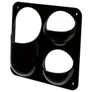 Qlife S-883 Askılı Çok Yönlü 3 Gözlü Kalemlik