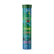 Qlife Tripple Effect Kids Vitamin D C Çinko 20 Efervesan Tablet