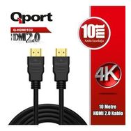 Qport Q-HDMI102 10 mt 2.0 HDMI Kablo