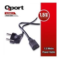Qport Q Pow 1.5 1.5 m Power Kablo