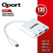 Qport Q-TH03 Type-c To HDMI Çevirici
