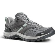 Quechua MH100 Gri Yeşil Kadın Outdoor Ayakkabı