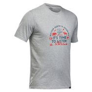 Quechua NH100 Gri Kısa Kollu Erkek Outdoor T-Shirt