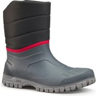 Quechua SH100 Su Geçirmez Siyah Erkek Outdoor Kar Botu
