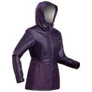 Quechua Siyah SH100 WARM Kadın Kar Montu