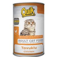 Quik Adult Tavuk Etli 415 gr Yetişkin Kedi Konservesi