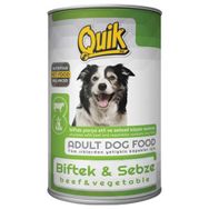 Quik Biftek Sebze 415 gr 24'lü Köpek Konservesi