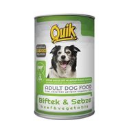 Quik Biftek ve Sebzeli 415 gr Köpek Maması Konservesi