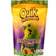 Quik Meyveli Muhabbet Kuşu 400 gr Kuş Yemi