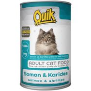 Quik Somon Karides 415 gr Kedi Konservesi