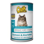 Quik Somon ve Karidesli 415 gr Yetişkin Kedi Konserve Maması