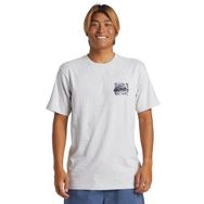 Quiksilver AQYZT09540-SCVW Hurricane Or Hippie Moe Erkek Gri Günlük Stil T-Shirt