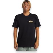 Quiksilver AQYZT09563-10010 Step Up Mor Siyah Günlük Stil Erkek T-Shirt