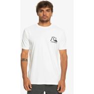 Quiksilver AQYZT09598-SCVW015 Qs Bubble Logo Dna Beyaz Erkek T-shirt