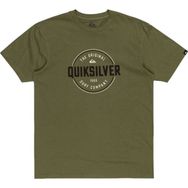 Quiksilver Circle Up Yeşil Erkek T-shirt