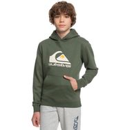 Quiksilver EQBFT03720 Yeşil Big Logo Erkek Çocuk Sweatshirt