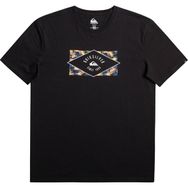 Quiksilver EQBZT04590 Siyah Circled Line Erkek Çocuk T-shirt