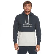 Quiksilver EQYFT04859 Mavi Emboss Hoodie Navy Blazer Erkek Polar