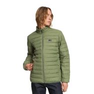 Quiksilver EQYJK03753 Yeşil Scaly Erkek Şişme Mont