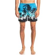 Quiksilver EQYJV03861 Everyday Paradise Volley Normal Bel Desenli Mavi Erkek Şort Mayo