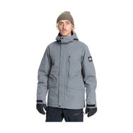 Quiksilver EQYTJ03266-SJE0 Mission Soli JK M SNJT Gri Erkek Outdoor Ceket