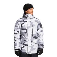 Quiksilver EQYTJ03338 Mission Printed Beyaz Snowboard Kar Erkek Montu