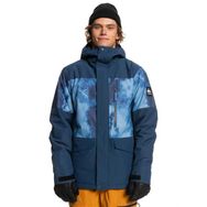 Quiksilver EQYTJ03339 Mission Printed Block JK Mavi Erkek Mont