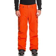 Quiksilver EQYTP03145 Turuncu Porter Erkek Su Geçirmez Snowboard Kar Pantolonu
