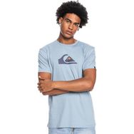 Quiksilver EQYZT06534 Comp Logo Ss Mavi Erkek T-Shirt