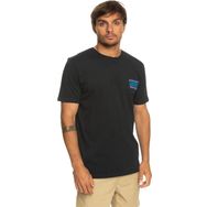 Quiksilver EQYZT07224 Warped Frames Siyah Erkek T-shirt