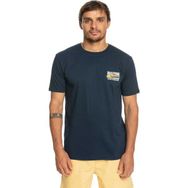 Quiksilver EQYZT07231 Retro Fade Lacivert Erkek T-shirt