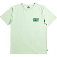 Quiksilver EQYZT07232 COREBUBBLE M TEES Bisiklet Yaka Mavi Erkek T-shirt