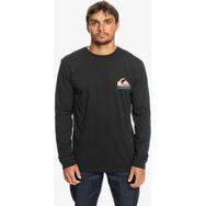 Quiksilver EQYZT07233 Omni Logo Long Sleeve Black Erkek T-shirt