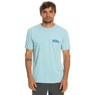 Quiksilver EQYZT07252-BGC0 Pastime Paradise Mavi Bisiklet Yaka Erkek T-shirt