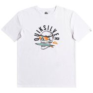 Quiksilver EQYZT07278 QS Rockin Skull Beyaz Erkek T-shirt