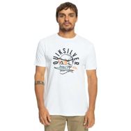 Quiksilver EQYZT07278-WBB0 Qsrockinskull Tees Beyaz Erkek T-shirt