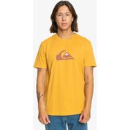 Quiksilver EQYZT07658-69006 Comp Logo Sarı Erkek T-shirt