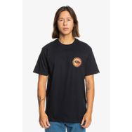Quiksilver EQYZT07670-10010 Long Fade Ss Black Erkek T-shirt