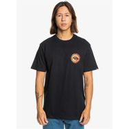 Quiksilver EQYZT07670-10010 Long Fade Ss Erkek Siyah T-shirt