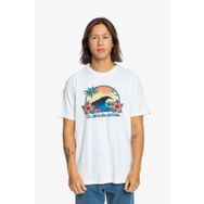 Quiksilver EQYZT07676-10 Beyaz Erkek T-shirt