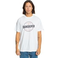 Quiksilver EQYZT07680 Beyaz Circle Up Ss Erkek T-shirt