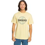 Quiksilver EQYZT07680 Sarı Circle Up Ss Erkek T-shirt