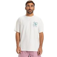 Quiksilver EQYZT08032-WBK0 HW Outside Inside Beyaz Günlük Stil Erkek T-shirt