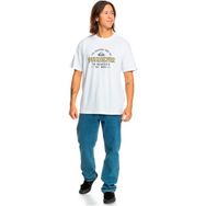 Quiksilver Floating Around Beyaz Erkek T-shirt