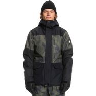 Quiksilver Mission Printed Block Siyah Erkek Snowboard Montu