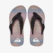 Quiksilver Molokai Layback II Siyah-Mavi-Pembe Erkek Sandalet